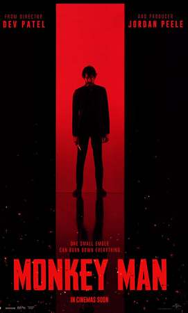 Monkey Man 2024 English HD Poster Download - filmyfly