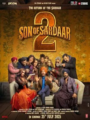 Son of Sardaar 2 2025 Hindi HD Poster Download - filmyfly